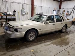 Salvage cars for sale at Billings, MT auction: 1997 Lincoln Town Car Executive