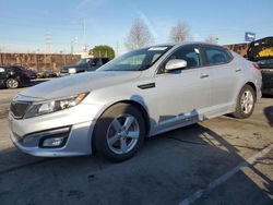 Salvage cars for sale from Copart Wilmington, CA: 2015 KIA Optima LX