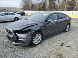 Salvage cars for sale at Concord, NC auction: 2016 Ford Fusion SE Hybrid