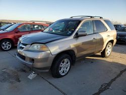 Acura salvage cars for sale: 2004 Acura MDX Touring