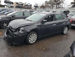 Nissan salvage cars for sale: 2017 Nissan Sentra S