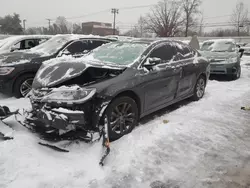 Salvage cars for sale at New Britain, CT auction: 2016 Chrysler 200 Limited
