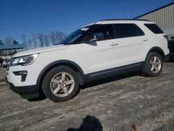 Vehiculos salvage en venta de Copart Spartanburg, SC: 2018 Ford Explorer XLT