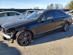 Mercedes-Benz c-Class salvage cars for sale: 2013 Mercedes-Benz C 300 4matic