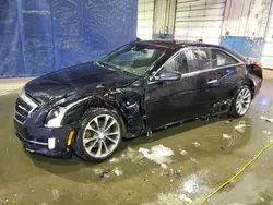 Salvage cars for sale at Woodhaven, MI auction: 2015 Cadillac ATS Luxury