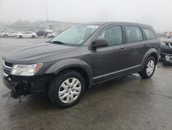 Salvage cars for sale from Copart New Orleans, LA: 2014 Dodge Journey SE