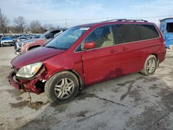 Salvage cars for sale from Copart Lawrenceburg, KY: 2006 Honda Odyssey EXL