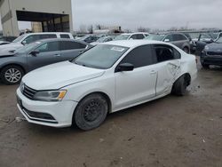 Volkswagen salvage cars for sale: 2015 Volkswagen Jetta Base