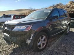 Ford Explorer salvage cars for sale: 2017 Ford Explorer XLT