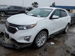 Salvage cars for sale from Copart Woodhaven, MI: 2021 Chevrolet Equinox LT