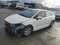 Toyota Corolla LE salvage cars for sale: 2020 Toyota Corolla LE