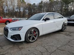 Salvage cars for sale from Copart Austell, GA: 2022 Audi A4 Premium Plus 45