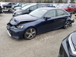 Salvage cars for sale at North Billerica, MA auction: 2017 Lexus IS 300