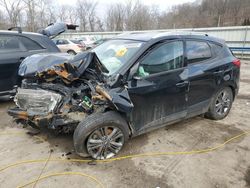 Salvage cars for sale from Copart Ellwood City, PA: 2015 Hyundai Tucson Limited