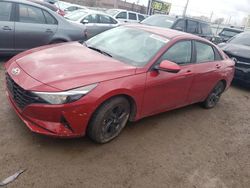 Salvage cars for sale at Chicago Heights, IL auction: 2023 Hyundai Elantra SEL