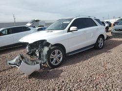 Salvage cars for sale from Copart Phoenix, AZ: 2015 Mercedes-Benz ML 350