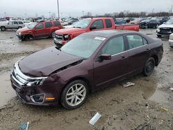 Salvage cars for sale at Indianapolis, IN auction: 2012 Ford Fusion SEL