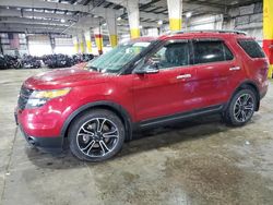 Ford Explorer salvage cars for sale: 2014 Ford Explorer Sport