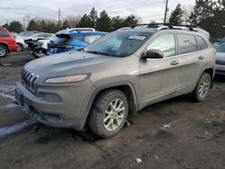 Jeep Grand Cherokee salvage cars for sale: 2016 Jeep Cherokee Latitude