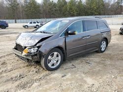 Salvage cars for sale at Gainesville, GA auction: 2012 Honda Odyssey Touring