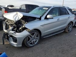Salvage cars for sale at North Las Vegas, NV auction: 2013 Mercedes-Benz ML 63 AMG