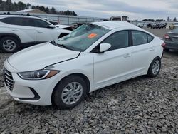 Salvage cars for sale at Windham, ME auction: 2018 Hyundai Elantra SE