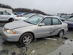 Toyota Corolla VE salvage cars for sale: 1999 Toyota Corolla VE