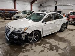 Salvage cars for sale at Center Rutland, VT auction: 2015 Subaru Legacy 3.6R Limited