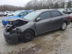 Salvage cars for sale at North Billerica, MA auction: 2012 Toyota Corolla Base