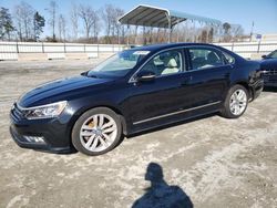 Salvage cars for sale at Spartanburg, SC auction: 2017 Volkswagen Passat SE