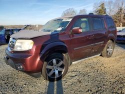 Salvage cars for sale at Concord, NC auction: 2014 Honda Pilot Touring