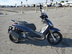 Salvage motorcycles for sale at Van Nuys, CA auction: 2020 Piaggio Vespa