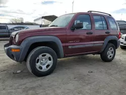 Jeep Liberty Sport salvage cars for sale: 2002 Jeep Liberty Sport