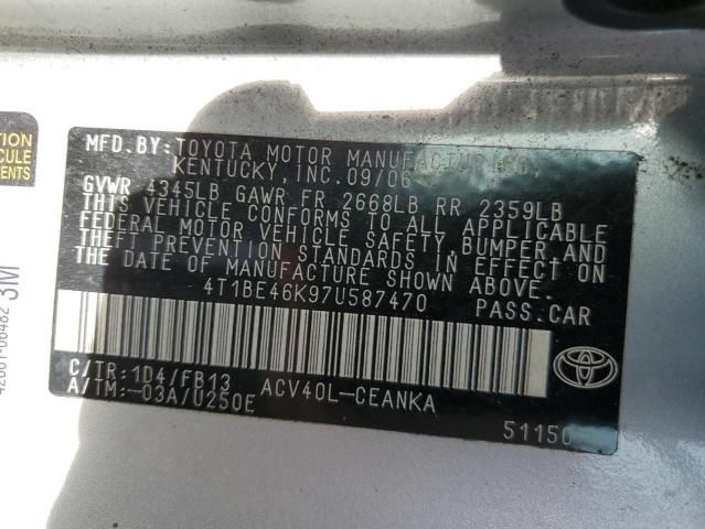 2007 Toyota Camry CE