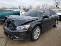 Salvage cars for sale at Bridgeton, MO auction: 2018 Volkswagen Passat SE