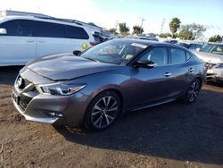 Salvage cars for sale from Copart San Diego, CA: 2018 Nissan Maxima 3.5S