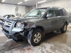 Salvage cars for sale at York Haven, PA auction: 2008 Honda Pilot VP