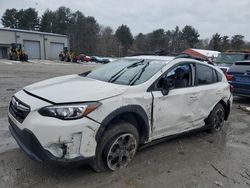 Salvage cars for sale from Copart Mendon, MA: 2021 Subaru Crosstrek Premium