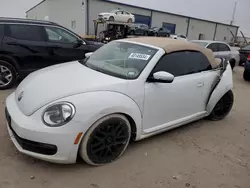 Salvage cars for sale at Haslet, TX auction: 2015 Volkswagen Beetle 1.8T