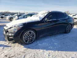 2015 Infiniti Q50 Hybrid Premium en venta en Kansas City, KS