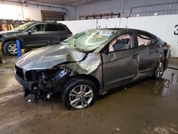 Salvage cars for sale from Copart Candia, NH: 2018 Hyundai Elantra SEL