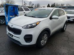 KIA salvage cars for sale: 2018 KIA Sportage LX