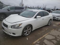 Nissan salvage cars for sale: 2012 Nissan Maxima S