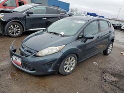 Salvage cars for sale from Copart Woodhaven, MI: 2011 Ford Fiesta SE