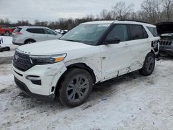 Salvage cars for sale from Copart Ellwood City, PA: 2023 Ford Explorer XLT