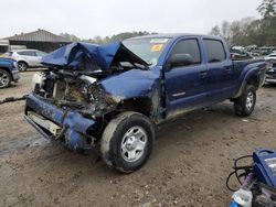 Salvage trucks for sale at Greenwell Springs, LA auction: 2015 Toyota Tacoma Double Cab Long BED