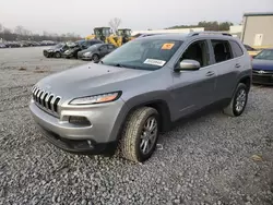 Salvage cars for sale at Hueytown, AL auction: 2016 Jeep Cherokee Latitude