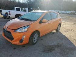 Salvage cars for sale at Grenada, MS auction: 2016 Toyota Prius C