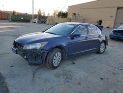 Honda Accord LX Vehiculos salvage en venta: 2012 Honda Accord LX