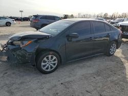 Toyota Corolla LE salvage cars for sale: 2021 Toyota Corolla LE